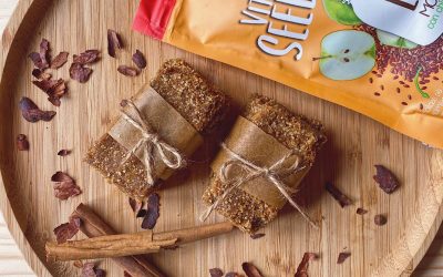 Vitaseeds. Barritas energéticas de canela y manzana